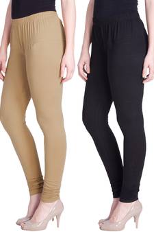  Lyra Multicolour Free Size Churidar Leggings