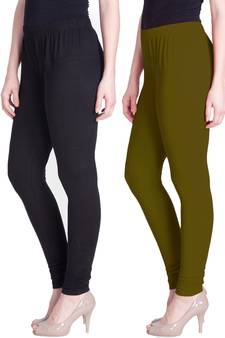  Lyra Multicolour Free Size Churidar Leggings