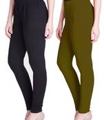  Lyra Multicolour Free Size Churidar Leggings