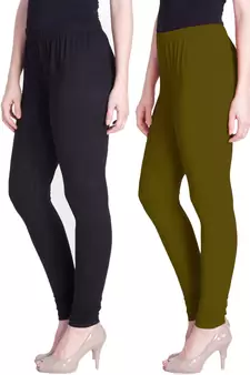  Lyra Multicolour Free Size Churidar Leggings