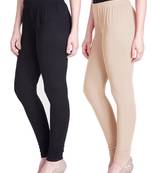  Lyra Multicolour Free Size Churidar Leggings