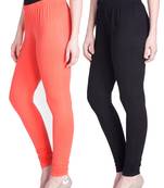  Lyra Multicolour Free Size Churidar Leggings