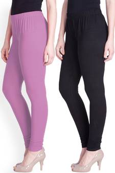  Lyra Multicolour Free Size Churidar Leggings