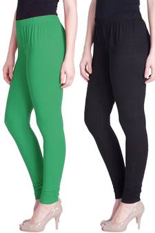  Lyra Multicolour Free Size Churidar Leggings