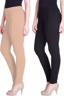  Lyra Multicolour Free Size Churidar Leggings