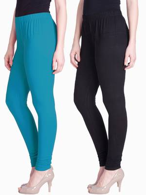  Lyra Multicolour Free Size Churidar Leggings 1