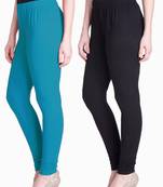  Lyra Multicolour Free Size Churidar Leggings