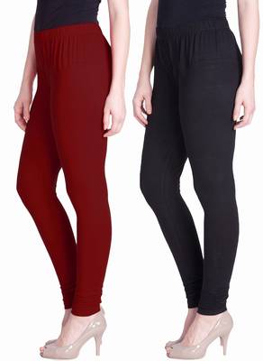  Lyra Multicolour Free Size Churidar Leggings 1