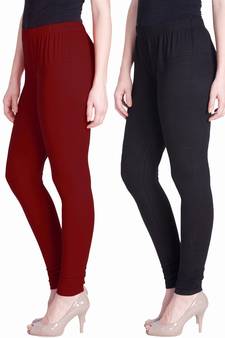  Lyra Multicolour Free Size Churidar Leggings