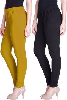  Lyra Multicolour Free Size Churidar Leggings