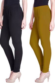  Lyra Multicolour Free Size Churidar Leggings
