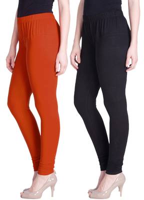  Lyra Multicolour Free Size Churidar Leggings 1
