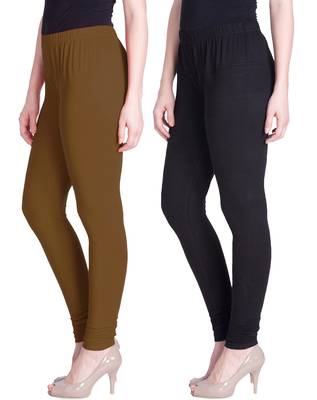  Lyra Multicolour Free Size Churidar Leggings 3