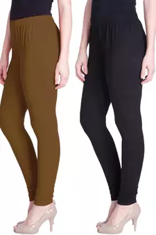  Lyra Multicolour Free Size Churidar Leggings