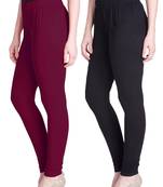  Lyra Multicolour Free Size Churidar Leggings