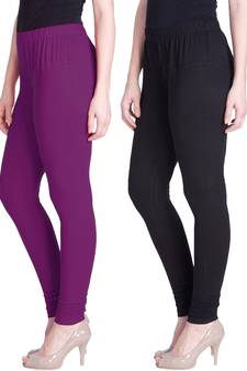  Lyra Multicolour Free Size Churidar Leggings