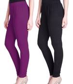  Lyra Multicolour Free Size Churidar Leggings