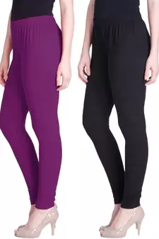  Lyra Multicolour Free Size Churidar Leggings