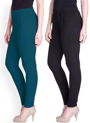  Lyra Multicolour Free Size Churidar Leggings 1