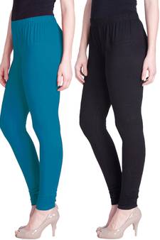  Lyra Multicolour Free Size Churidar Leggings