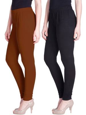  Lyra Multicolour Free Size Churidar Leggings 1