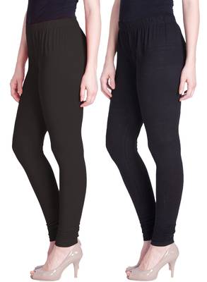 Lyra Multicolour Free Size Churidar Leggings 2