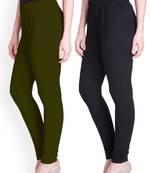  Lyra Multicolour Free Size Churidar Leggings