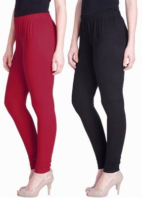  Lyra Multicolour Free Size Churidar Leggings 1