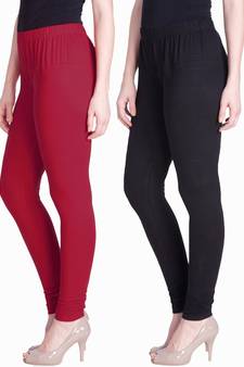  Lyra Multicolour Free Size Churidar Leggings