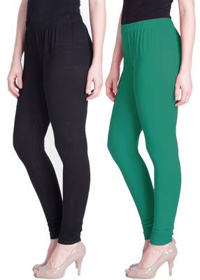  Lyra Multicolour Free Size Churidar Leggings 1