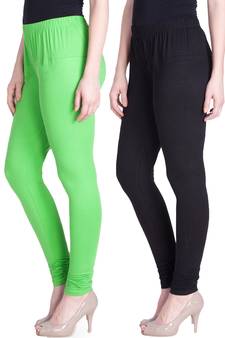  Lyra Multicolour Free Size Churidar Leggings