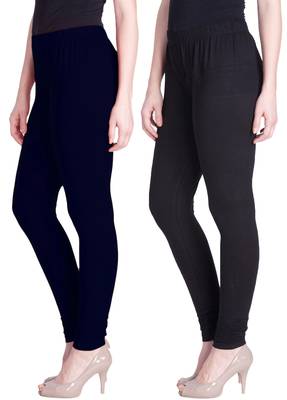  Lyra Multicolour Free Size Churidar Leggings 1