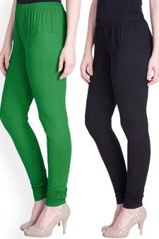  Lyra Multicolour Free Size Churidar Leggings