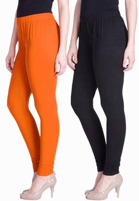  Lyra Multicolour Free Size Churidar Leggings 1