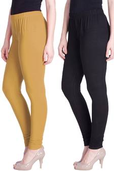  Lyra Multicolour Free Size Churidar Leggings