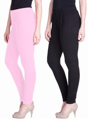  Lyra Multicolour Free Size Churidar Leggings 1