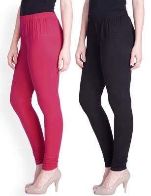  Lyra Multicolour Free Size Churidar Leggings 1