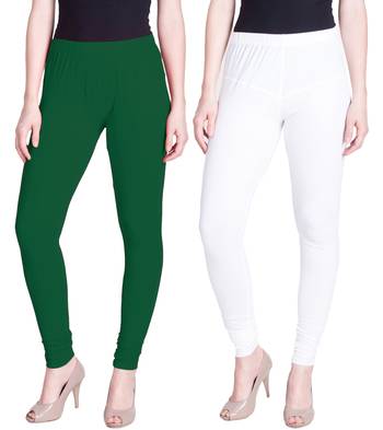  Lyra Multicolour Free Size Churidar Leggings 1