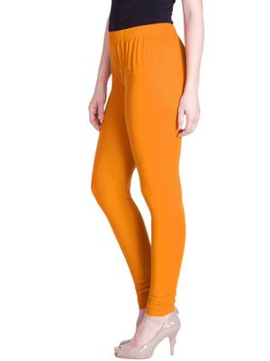 Lyra Mustard Free Size Churidar Leggings 4