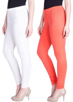  Lyra Multicolour Free Size Churidar Leggings 1