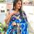 multi color zari weaving Jaipuri Rajasthani saree