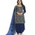 Ethnic Heavy Mirror Embroidery Work Blue Colour Punjabi Salwar Suit