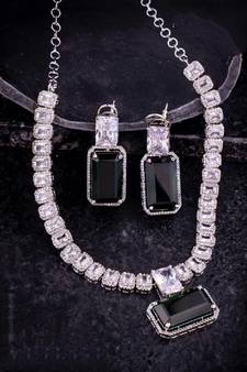 Green necklaces