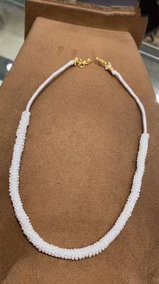 White necklaces 1