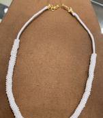 White necklaces