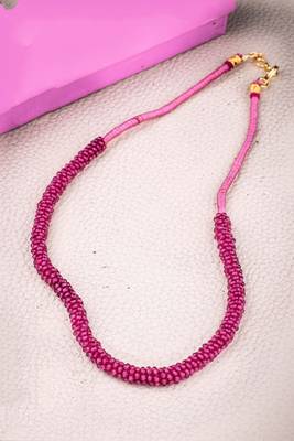 Pink necklaces 1