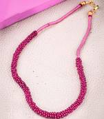Pink necklaces