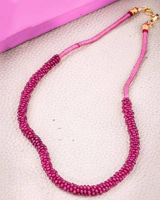Pink necklaces 2