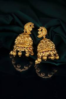 Multicolor jhumkas