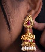 Multicolor jhumkas